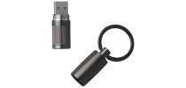 Usb Stick Pure Matte Dark Chrome