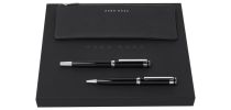 Set Hugo Boss (Premium ballpoint Pen, Rollerball Pen & Pen Case)