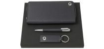 Set Hugo Boss (ballpoint Pen, Key Ring & Long Zipped Folder)
