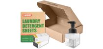 Paper Soap and Bottle Gift Set