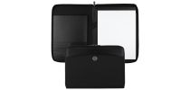 Conference Folder Zip A4 Contour Black