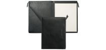 Conference Folder A4 Stripe Soft Black