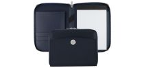 Conference Folder A5 Zip Contour Navy