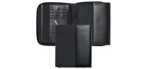 Conference Folder A5 Advance Fabric Dark Grey