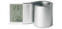 Lcd Clock + Pen Holder