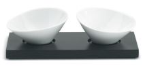 2 Pcs Snack Plate W/ Tray
