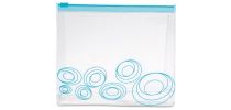 Cosmetic Pouch W/ Plastic Zip