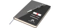Ottawa A5 Notebook-Black/Grey