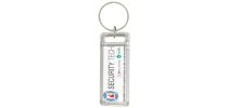 Rectangular Acrylic Key Chain