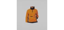Womens Spliced 1/4 Zip Fleece