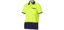 Mens Workcool Spliced Polo Short Sleeve