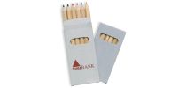 6 Coloured Pencils In Carton