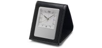 Travel Alarm Clock In Pu Pouch