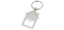 Home Shaped Bottle Opener Keyring