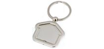 House Shaped Rotating Keychain