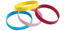 Assorted Colors Silicon Wrist Band