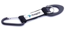 Carabiner Clip With Rubber Bottle Holder