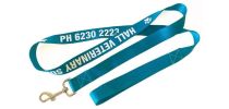 Heavy Duty Polyester Screen Printed Leash with Swivel Clip