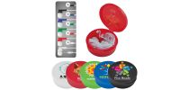 Thump Earbud / Headphone Set in Round Case