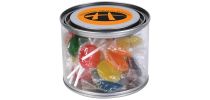 Assorted Colour Lollipops in 500ml Drum