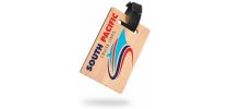 Transit Bamboo Luggage Tag