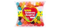 Assorted Colour Jelly Beans In Pillow Packs