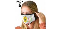 5 Pack - Shield Face Masks