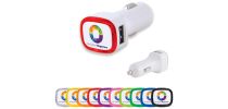 Family Light Up Dual USB Car Charger