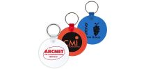 Round Flexible PVC Keytags