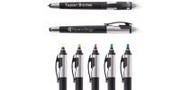 Trident Ballpoint Pen / Stylus Highlight Marker