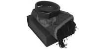 Set Christian Lacroix Grey (cufflinks, Belt & Scarve)