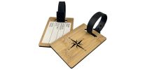 Bamboo Luggage Tag