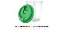 ECO Coffee Cup Plastic Double Wall Cup2Go 300ml Clear