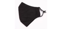 100% One Piece Cotton Face Masks With Adjustable toggle