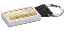 Metal Key Ring With Webbing Loo