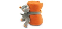 Fleece Blanket With Hypo Puppet