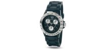 Metal Watch With Silicone Band