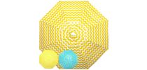 Newport 200cm Chevron Beach Umbrella