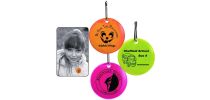 Round Reflective Zipper Pulls
