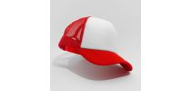 Half Mesh Trucker Cap - Two Tone