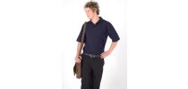 Mens Regular Pique knit Polo Shirt