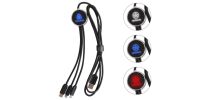 3-In-1 Light Up 1.2m Long Charging Cable