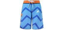 Men's Polyester Spandex Sublimated Swim Shorts Knee Length