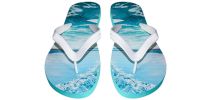 Rubber Talking Footprint Thongs