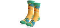 Crew Regular Digital Printed Socks