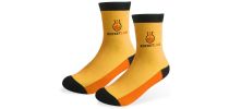 Ankle Custom Pattern Woven Bamboo Socks