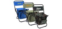 Adult Foldable Camping Chair with Cooler Bag
