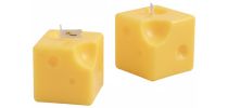 Square Shape Cheese Candles