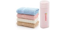 Bamboo Fiber Towel With Tube