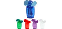 Transparent Colorful Handy Fan